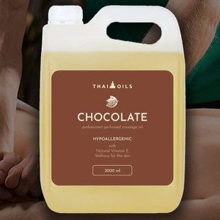 Mасажное масло Thai Oils Chocolate 3000 мл. С ароматом шоколада 697 фото
