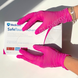 Рукавички нітрилові яскраво рожевого кольору Medicom SafeTouch Advanced Magenta, розмір L, 100 шт 122 фото 1