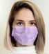Маски одноразові Medicom медичні захисні тришарові фіолетового кольору, із затиском для носа 50 шт 110 фото 3