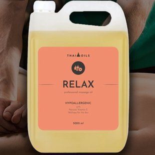 Mасажное масло Thai Oils Relax 5000 мл. Релаксирующее масло 695 фото